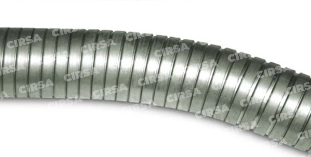 TUBERIA FLEXIBLE ENGARGOLADA EN ACERO GALVANIZADO